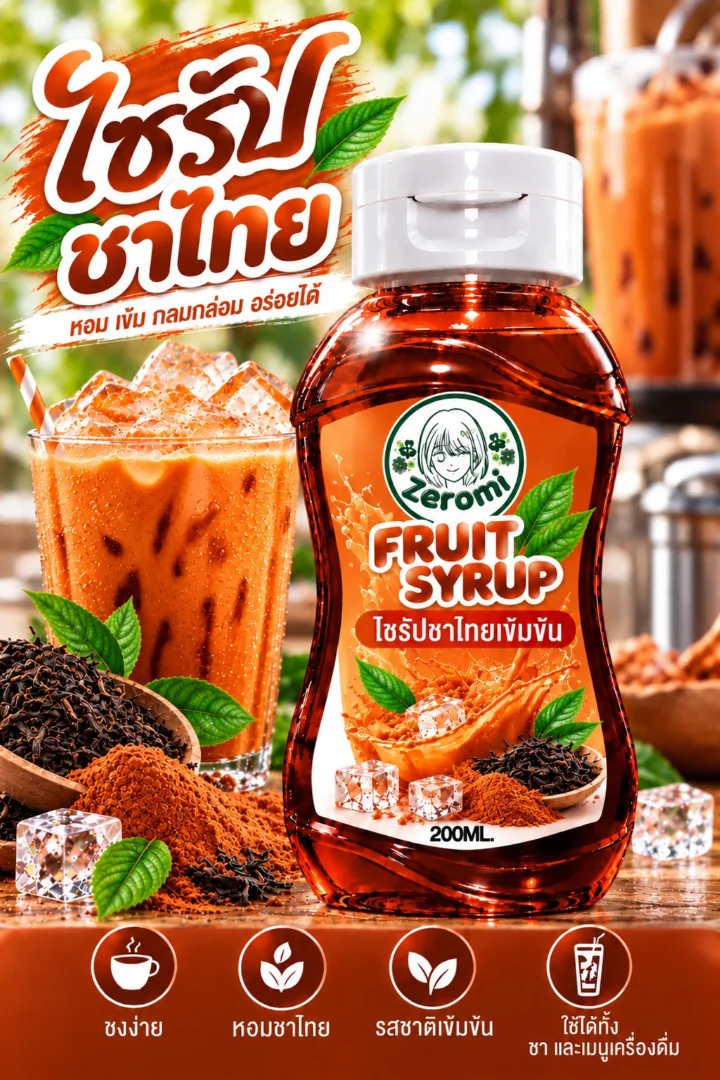น้ำหวาน ไซรัปชาไทย